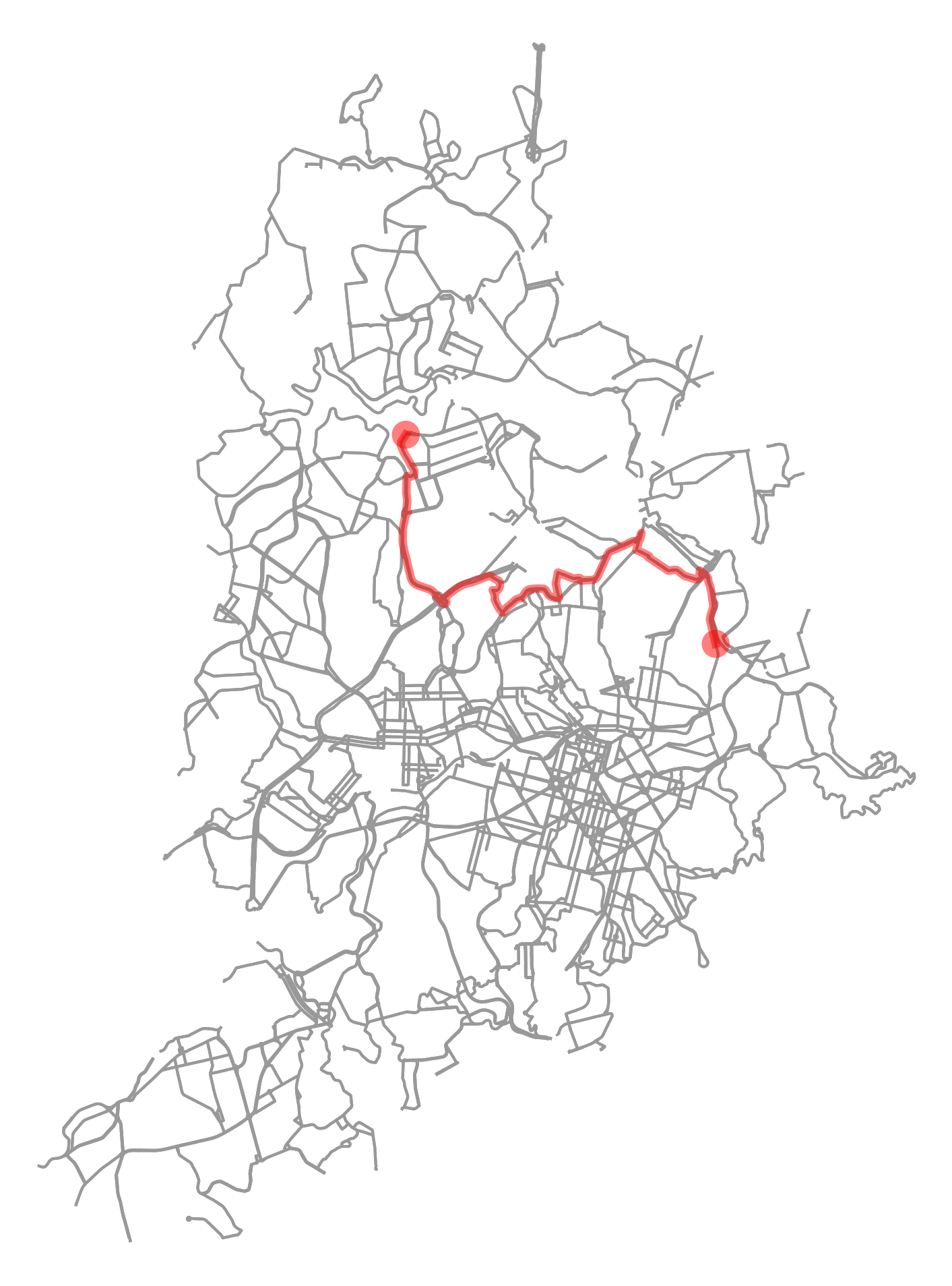 A star route from agent